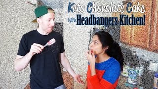 Keto Chocolate Cake From Headbangers Kitchen | Flourless Chocolate Cake!