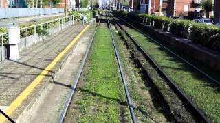 preview picture of video 'Tram di Torino - Linea 3 tr. Martinetto - Vallette (rear cab ride)'
