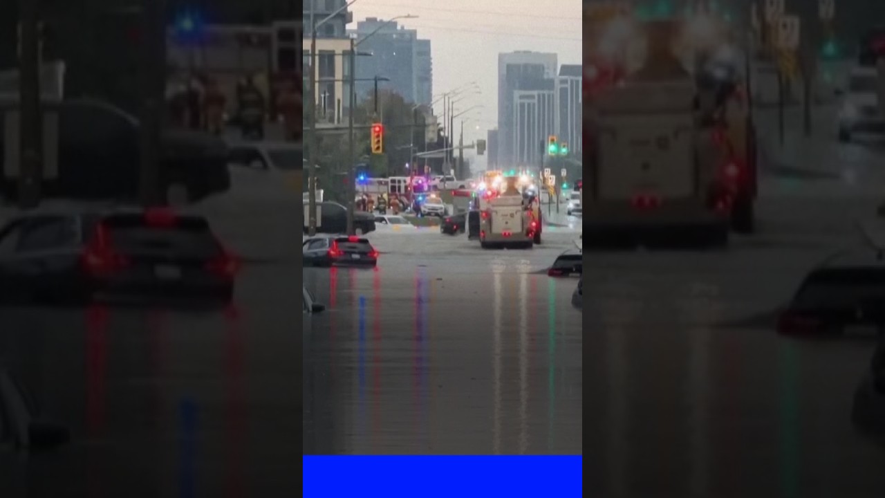 Canada: les images impressionnantes de la "tempête du siècle" qui a frappé Toronto