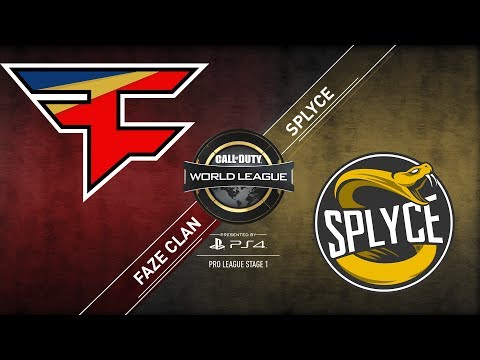 FaZe Clan vs. Splyce - CWL Pro League - Division B - Stage 1