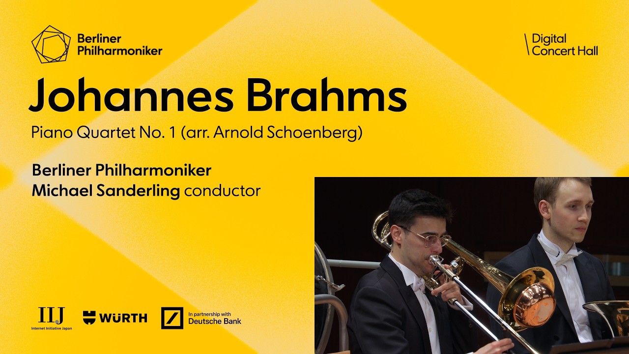 Brahms: Piano Quartet No. 1 (arr. Arnold Schoenberg) / Sanderling · Berliner Philharmoniker