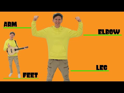 Head, Shoulders, Arms and Feet | Body Parts Song | Dream English Kids