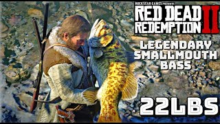 legendary fish locations smallmouth bass how to sell legendary fish 2 Red Dead Redemption 2