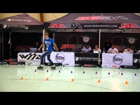 EFSC 2015, classic slalom men Prequalification Levchenko Anton