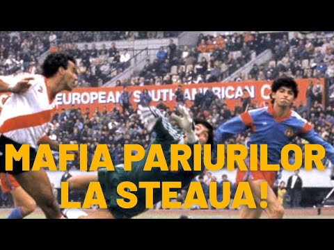 Cum a fost mituită Steaua ’86 de mafia pariurilor înainte și după Cupa Intercontinentală!