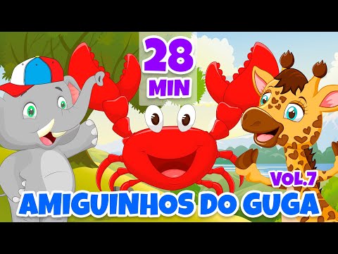 Amiguinhos do Guga Vol. 7 - Giramille 28 min | Desenho Animado Musical