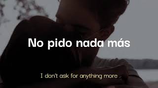 Sabes - Reik ( Letra + Lyrics [English])