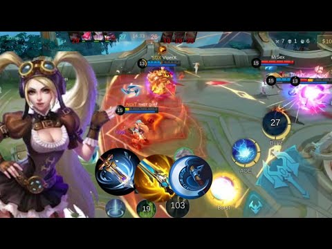 LAYLA INSANE DAMAGE | Epic COMEBACK 🤯 | TOXIC TEAM | MOBILE LEGENDS BANG BANG|