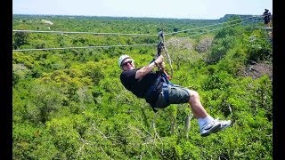 preview picture of video 'Zip Lining in Punta Cana'