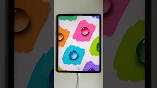 water drop #painting #drawing #digitalart #ipad #procreate #shorts #watercolor  #colors #cute #easy