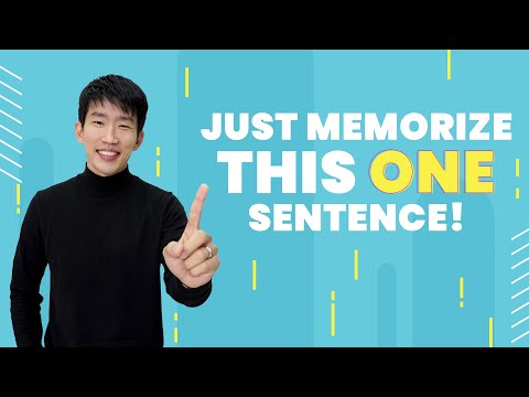 12 Korean grammar points in one short sentence!