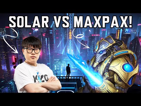 StarCraft 2: SOLAR vs MAXPAX - ESL Open Cup #126 Americas | Finals