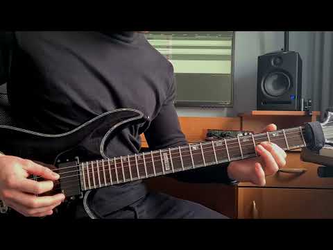 Haken - The Endless Knot (guitar solo cover)