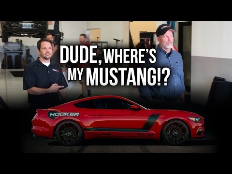 Dude Where’s My Mustang? : Winning the Hooker BlackHeart Mustang