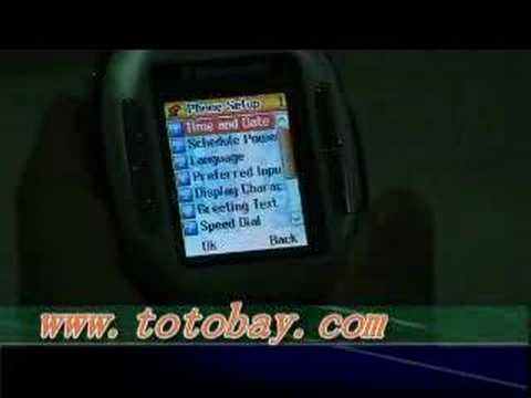 C506 Watch Phone With Bluetooth & Camera