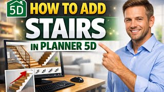 How to ADD STAIRS in Planner 5D (Step by Step)