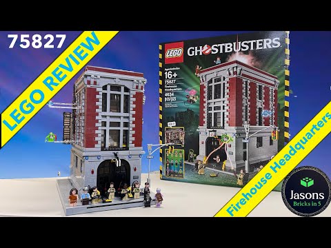 Ghostbusters Firehouse Headquarters | Set 75827 | Who You Gonna Call?
