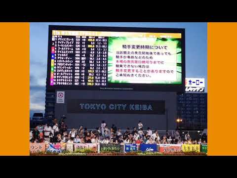 帝王賞 パドックダイジェスト