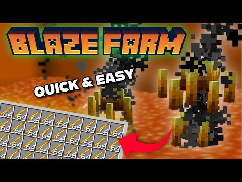 Minecraft BLAZE FARM🔥| Unlimited Blaze Rods & XP | Java 1.21.9+