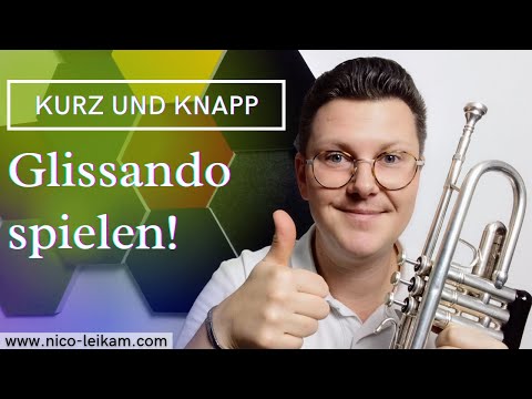 Glissando auf der Trompete spielen | Zwei Möglichkeiten, welche ist die beste? | Klangeffekte auf 🎺