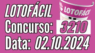 LOTOFÁCIL de hoje 2/10, Resultado Lotofácil de hoje, Lotofácil de Hoje,