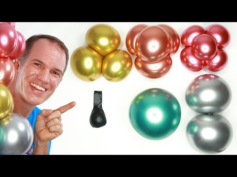 USE FEWER BALLOONS WITH THIS TECHNIQUE ❗❗ How to Make One Balloon into 2 3 4 OR 5 Balloons 😱💥