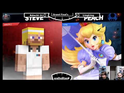 The Side Deck Smash #68 - Adachi [L] (Steve, Luigi) VS LingLing (Peach) - SSBU Grand Finals