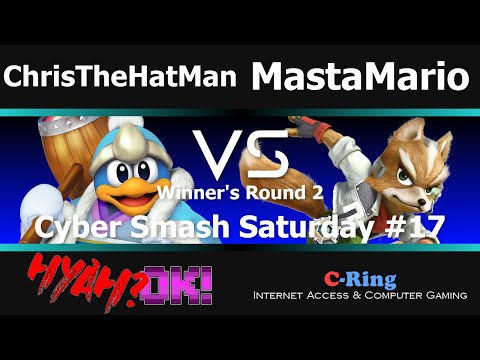 Cyber Smash Saturday #017 | ChrisTheHatman VS. MastaMario