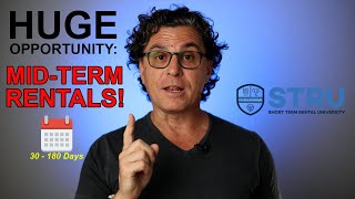 Airbnb Hosts: Mid Term (30 days or more) rentals are 🔥