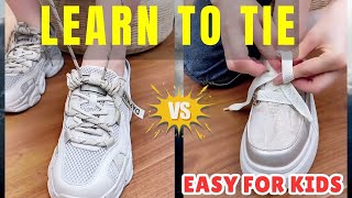 10 Fun & Easy Shoelace Tricks for Kids 👟✨ | Stylish Shoe Knot Ideas #LifeHacks #ShoelaceStyle