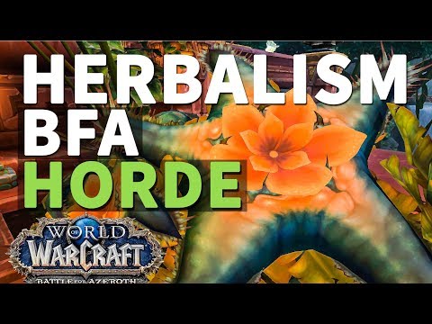 Pollen Punching BfA Herbalism Quest