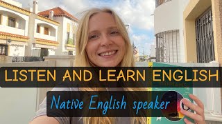 CONVERSATION class with a NATIVE ENGLISH speaker | Listen and learn English | Comprehensible input |
