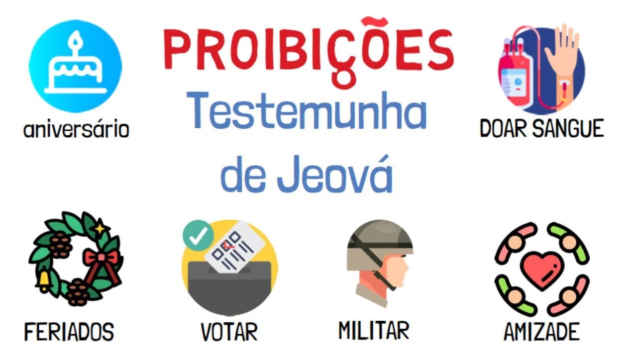 Proibições mais BIZARRAS das Testemunhas de Jeová