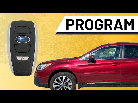 How to Program a Spare Key Fob for Your Subaru