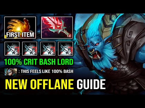 NEW OFFLANE GUIDE 1st Item Midas 100% Crit Spirit Breaker | NEW Hyper Carry Dota 2
