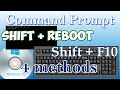 Four Ways To To Boot Into Command Prompt Before Entering Windows If You Forgot Your Password