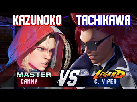 SF6 ▰ KAZUNOKO (Cammy) vs TACHIKAWA (C.Viper) ▰ High Level Gameplay