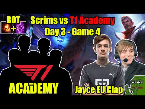 T1 uses Sena Nocturne VS Nemesis Jayce EU couple | Nemesis and LS Scrims vs T1 Academy Day 3 - Game4