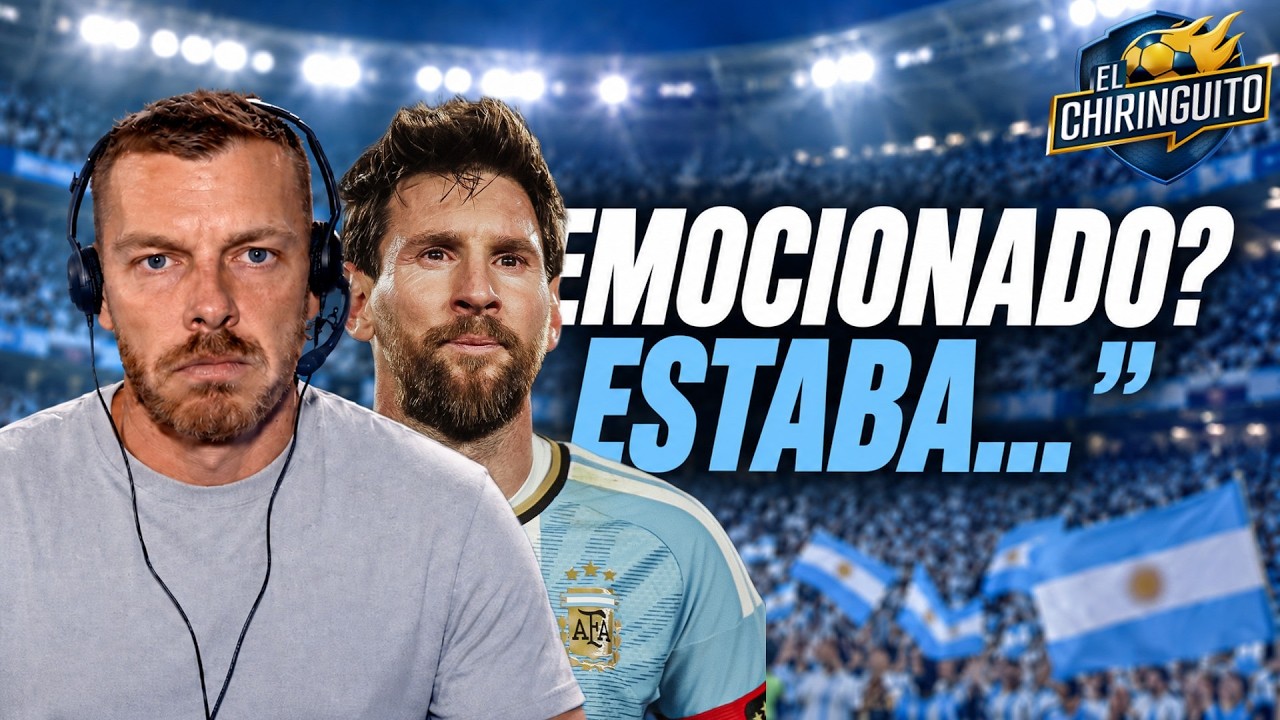 EMOCIÓN en el plató con la DESPEDIDA de MESSI y JOTA JORDI... | El Chiringuito