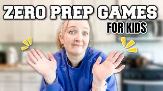 15 FUN GAMES to PLAY that Don't Require Anything (NO SUPPLY GAMES)