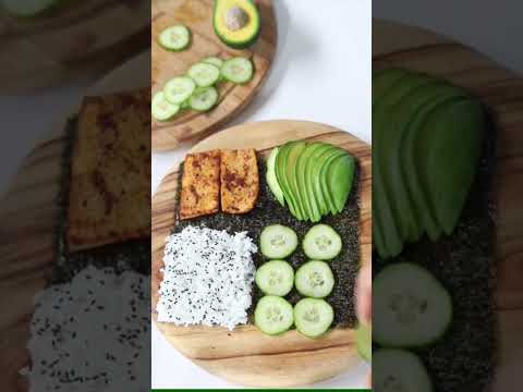 Sushi Sandwich 😋 Gluten free & vegan recipe 🍙🩵