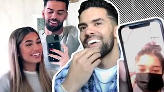 Watch Nate Wyatt FACETIME Aisha Mian to Talk DATING Rumors | Full Interview video