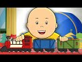 Toy Train Caillou Cartoon