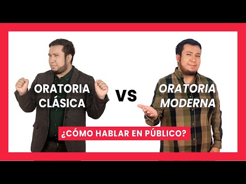 ✅ ORATORIA CLÁSICA vs MODERNA - ¿Cómo se de debe HABLAR EN PÚBLICO?