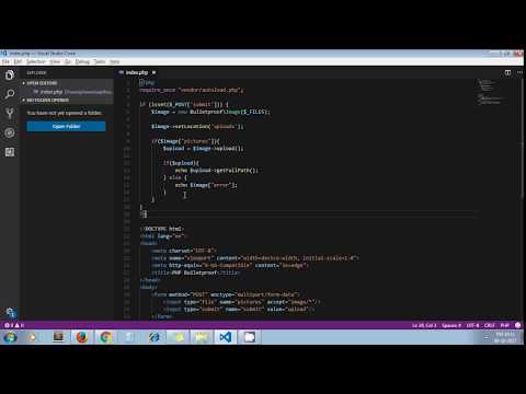 Upload Image Using Bulletproof Library In PHP