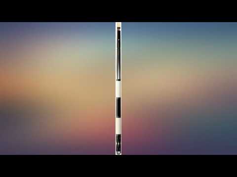 Purex HXT-90 Stunning Black and White with Silver Accents Technology Pool Cue review
