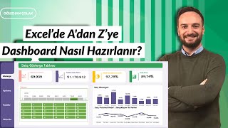 #Excel 'de A'dan Z'ye Uygulamalı Dashboard Nasıl Hazırlanır? | Oğuzhan ÇOLAK