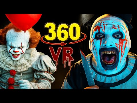 Clown Asylum: A 360 Video Nightmare – Bloody Edition with Pennywise, Art the Clown & More!