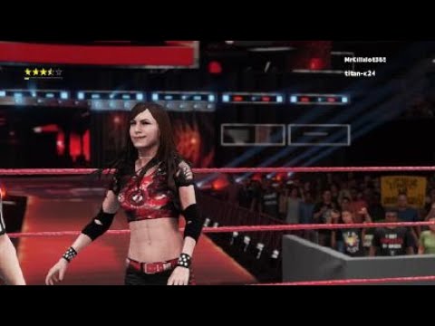 WWE 2K18 Online: Ruby Rebel vs Carolyn Round 2