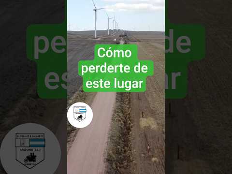Aerogeneradores Achiras, Córdoba, Argentina. #motoviajeros #drone #viajeros #ruta #viral